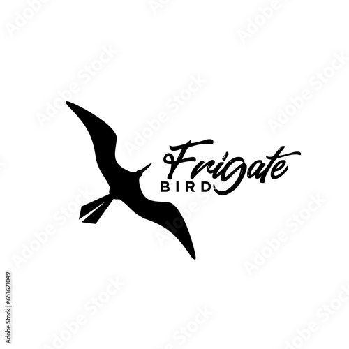 animal frigate bird logo design