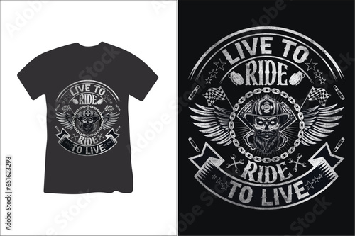 Biker best t shirt design