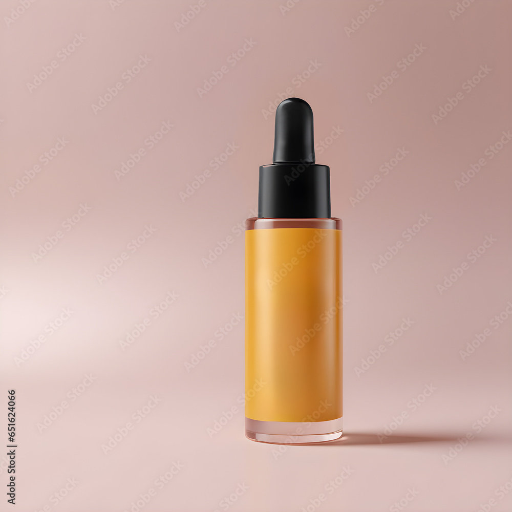 Elegant Dropper Bottle Mockup, Luxurious Cosmetic Serum Vessel Template, Ready-to-Use Beauty Product Packaging Design Elegant Dropper Bottle Mockup, Luxurious Cosmetic Serum Vessel Template, Ready-to-Use Beauty Product Packaging Design