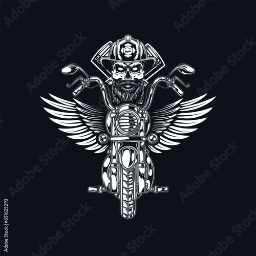Biker best t shirt design