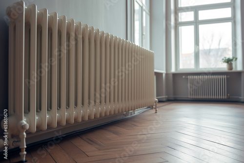 Wallpaper Mural radiator on the wall Torontodigital.ca