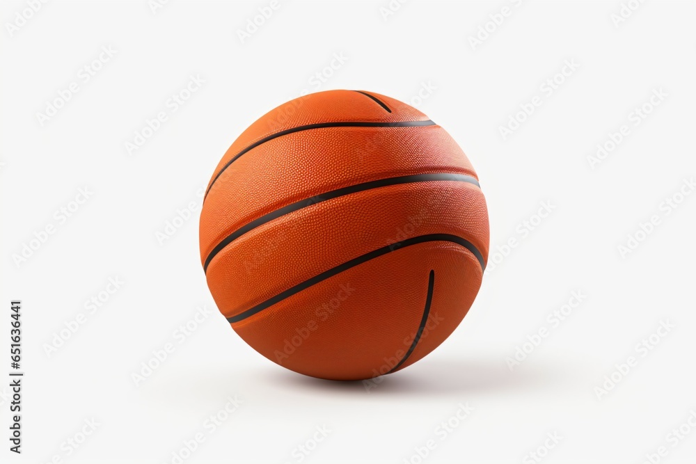 Basketball isolated on a white background