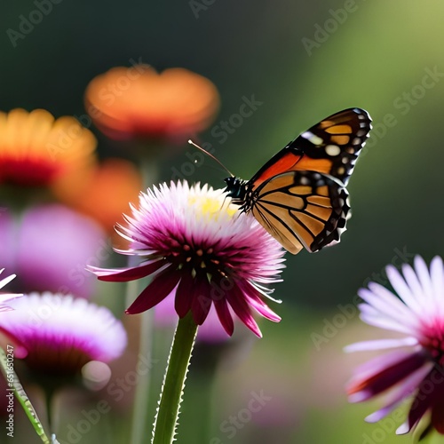butterfly on flower © Muhammad Awais