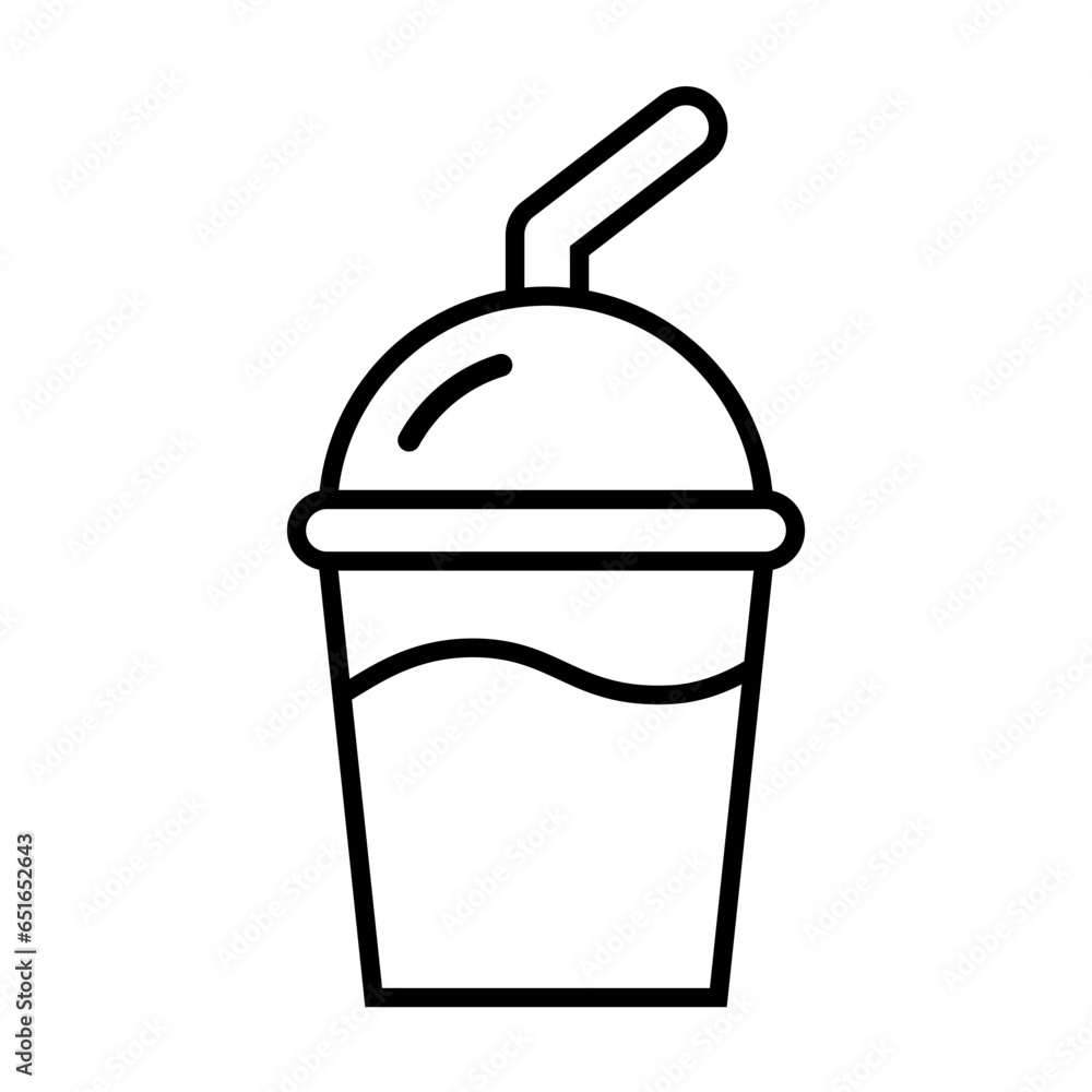 Drink icon - Coffee Shop Linear Drink icon - Coffee Shop Linear