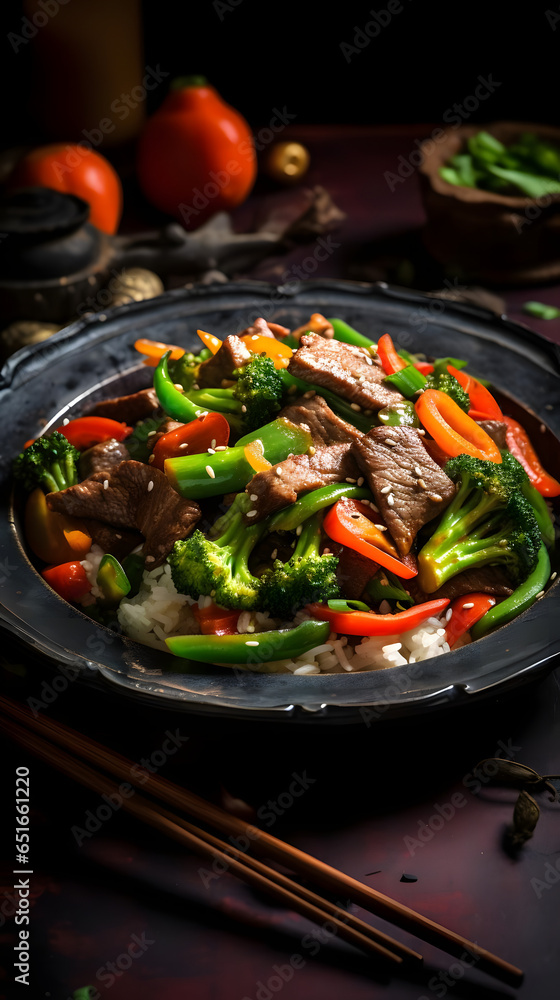 Satisfying Beef and Vegetable Stir Fry Satisfying Beef and Vegetable Stir Fry
