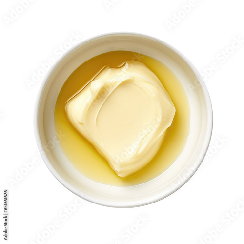 A Bowl of Melted Butter Iso...