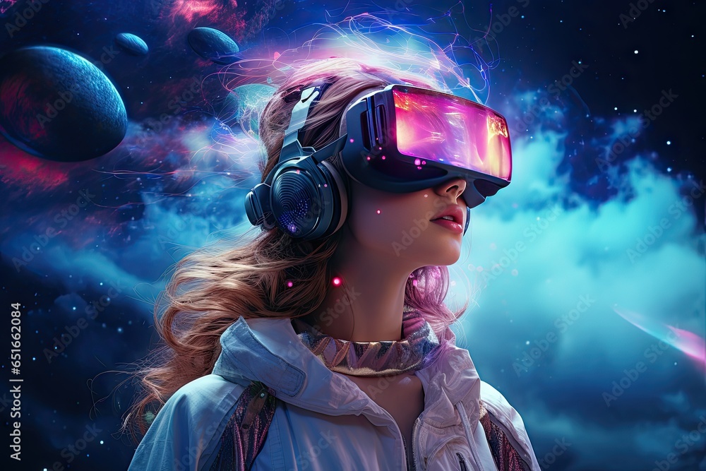 Yourself in future. VR technology at finest. Gaming revolution. Exploring world entertainment. Glimpse into tomorrow. Modern headsets and gadgets Yourself in future. VR technology at finest. Gaming revolution. Exploring world entertainment. Glimpse into tomorrow. Modern headsets and gadgets