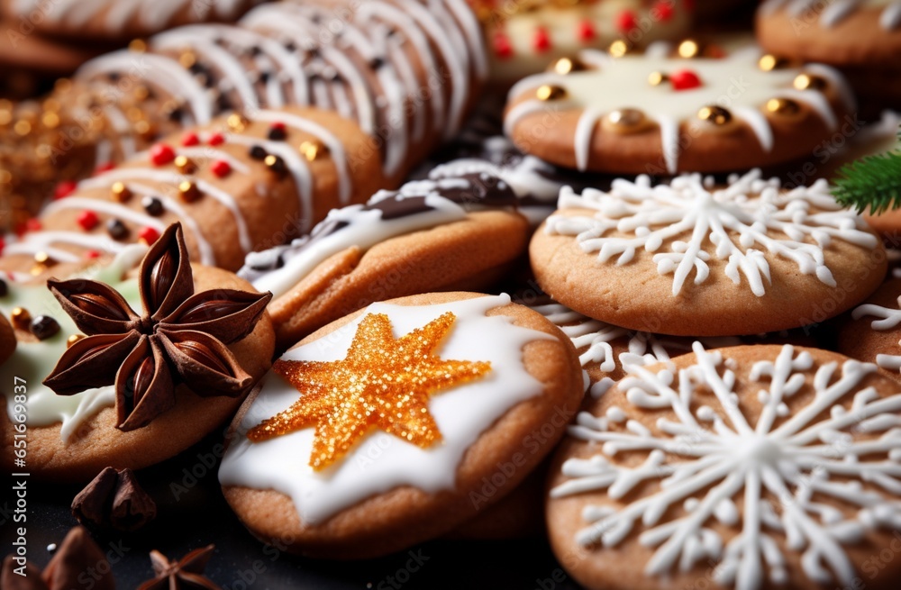 Fototapeta premium Christmas Cookies