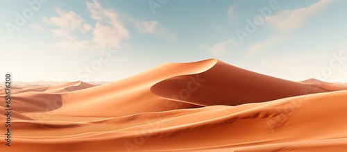 Gorgeous sand formations in the Sahara