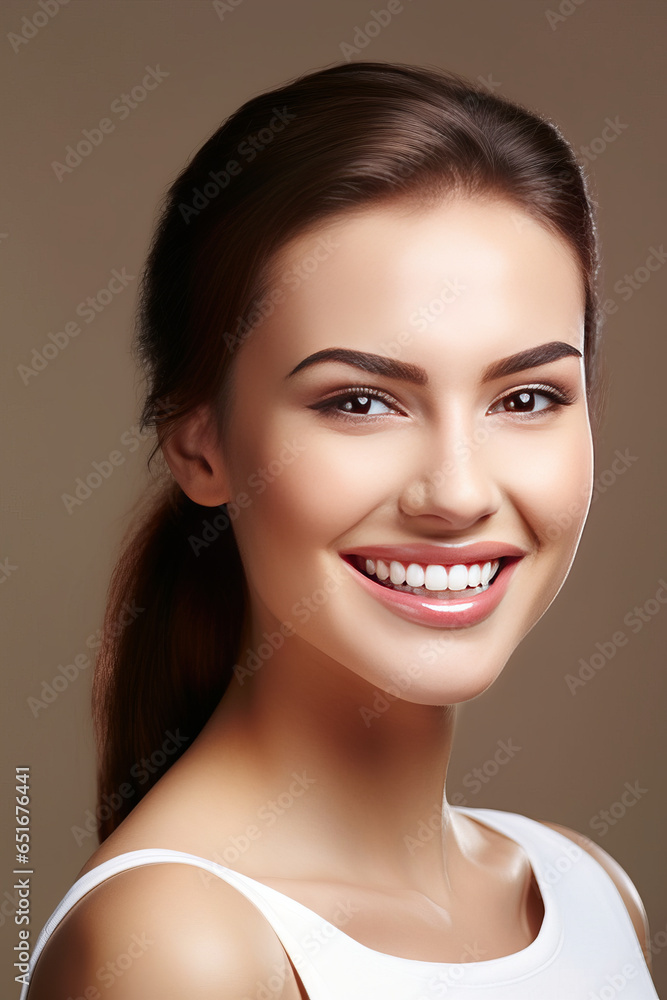 Healthy Smile. Teeth Whitening generative ai Healthy Smile. Teeth Whitening generative ai