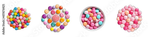 Halloween Candy, Frontal Shot, Many different designs, Design Selection PNG file, transparent background, isolated objects