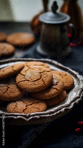 Classic Gingersnap Cookies