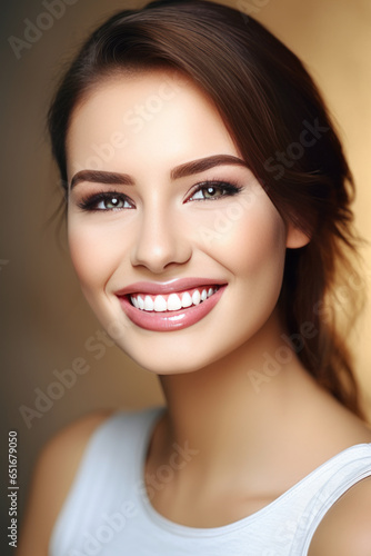 Healthy Smile. Teeth Whitening generative ai