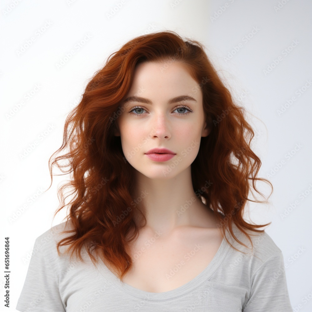 woman, hair, beauty, model, face, makeup, hairstyle, studio, skin, elegance, person, style, lady, model, face, makeup, close-up, sensuality, cosmetic,  beautiful appearance, generative AI