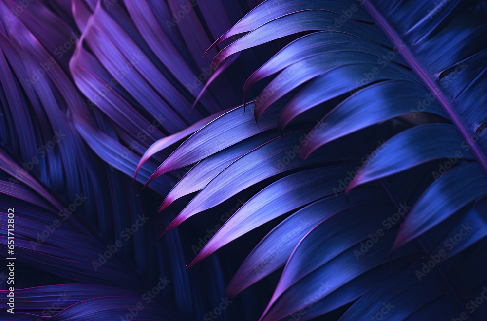 Tropical leaves purple Tropical leaves purple