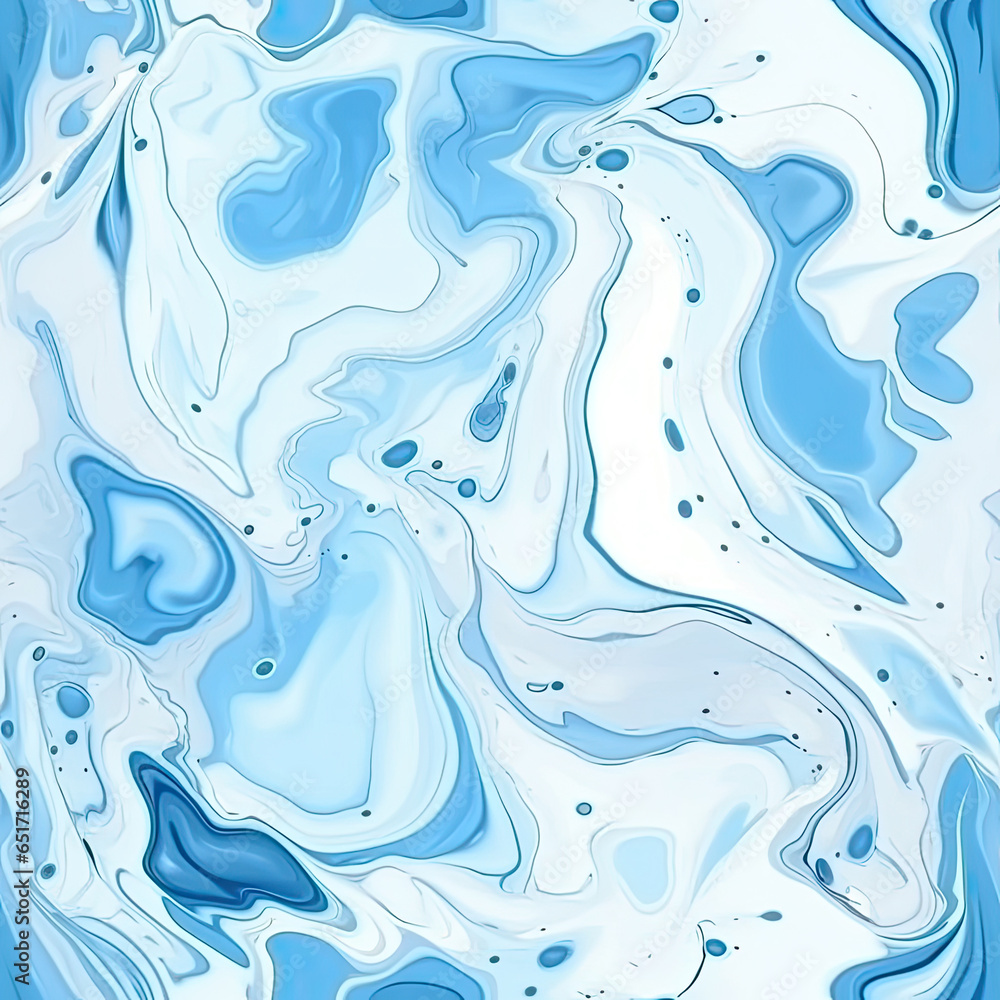 Marble texture light blue and white tiles, AI Generated Marble texture light blue and white tiles, AI Generated