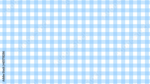 Blue plaid fabric texture as a background