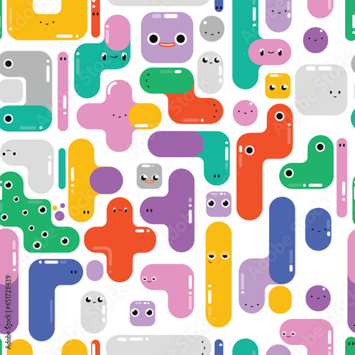 tetris seamless pattern