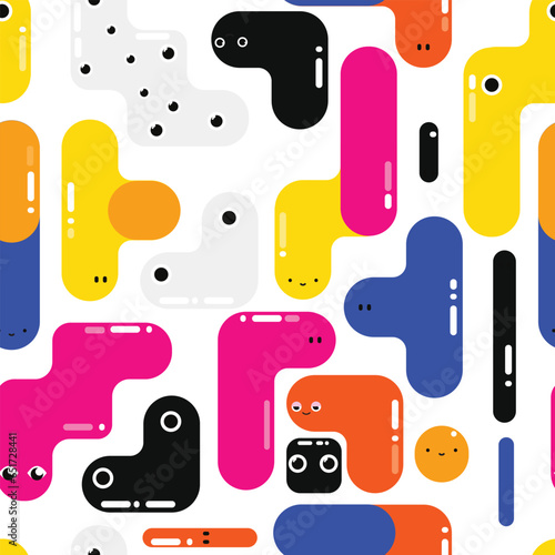 tetris seamless pattern