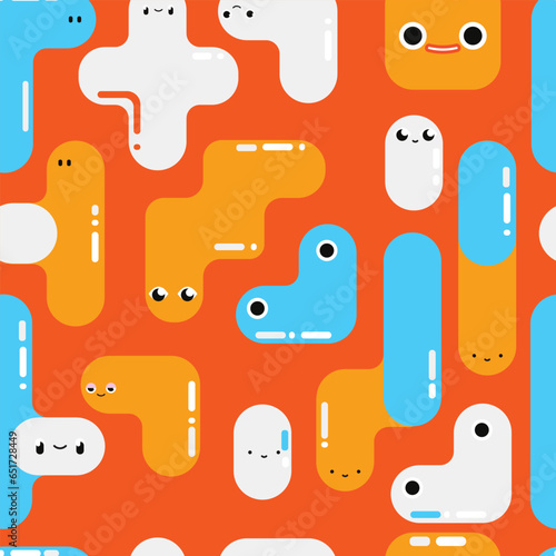 tetris seamless pattern