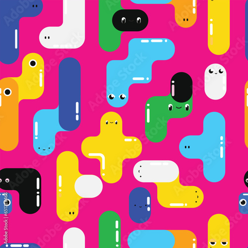 tetris seamless pattern