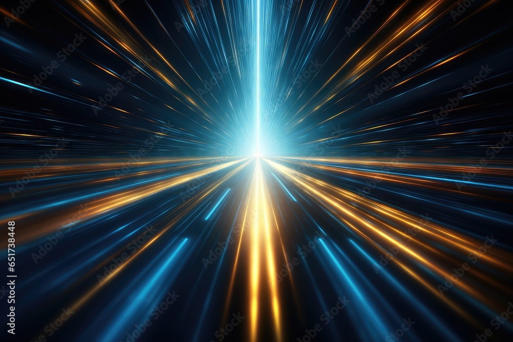 Obraz premium blue and gold technology background material background material