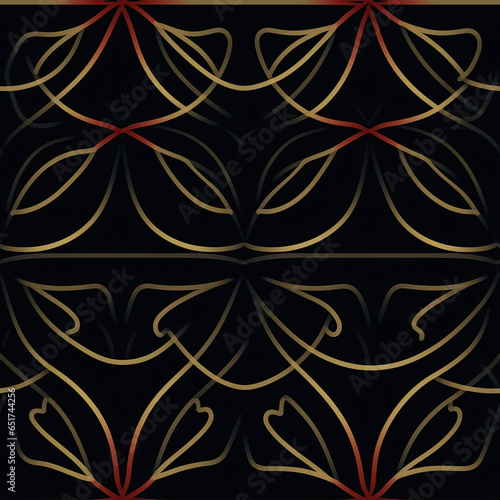 Patterned background low contrast dark mode seamless pattern, AI Generated © MSHAHID