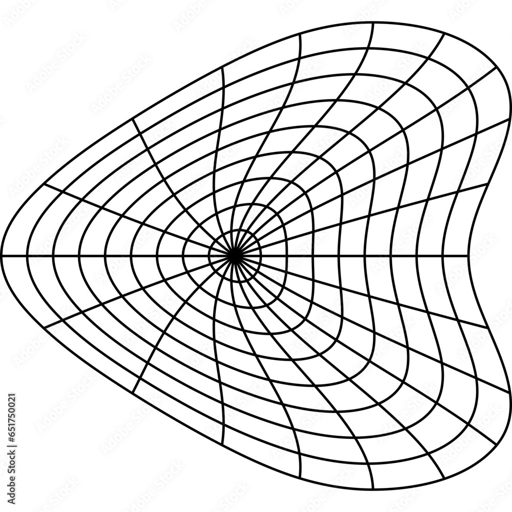 Obraz premium Abstract Graphic Wireframe