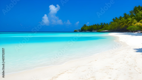 Unveiling the Paradise  A Serene Oasis of Powdery White Sands and Crystal Clear Blue
