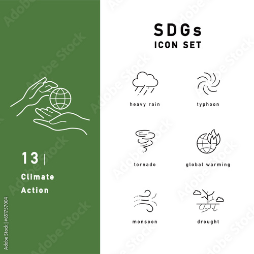 SDGs Line Icons