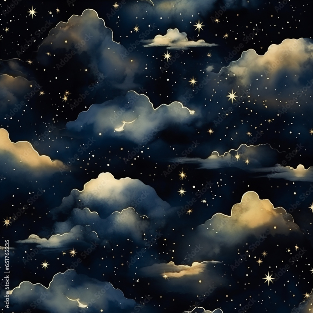 Night super amazing background. Generate ai Night super amazing background. Generate ai