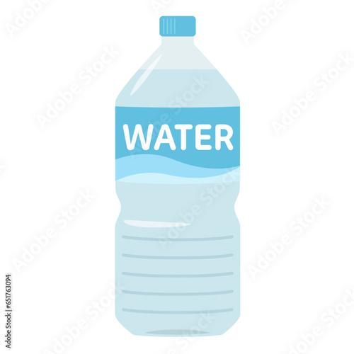 ペットボトルの水_ベクターイラスト