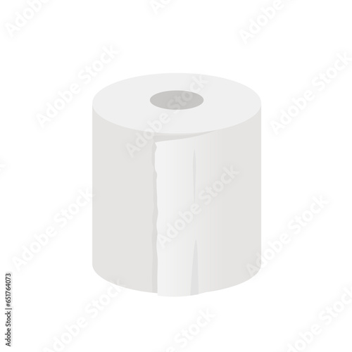 トイレットペーパー_ベクターイラスト