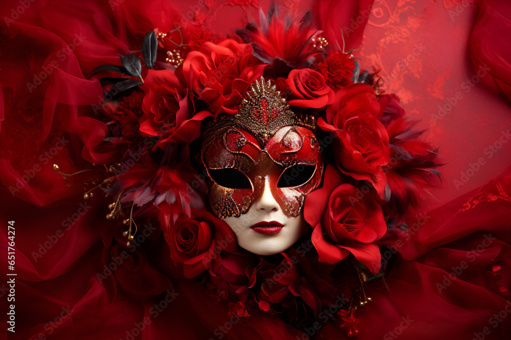 venetian carnival mask