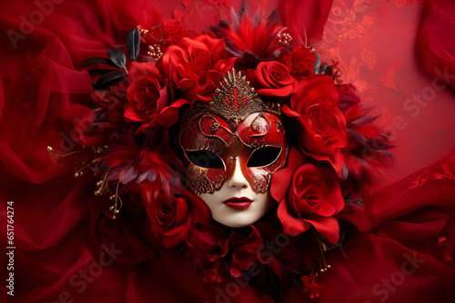 venetian carnival mask