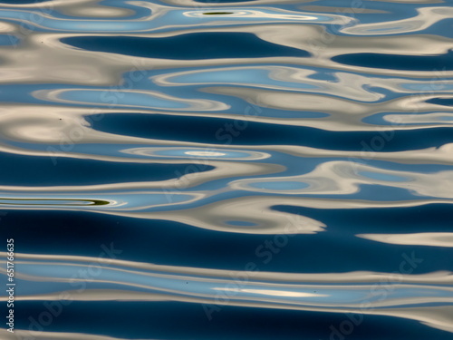 Wallpaper Mural Waves Reflecting the Sky Torontodigital.ca
