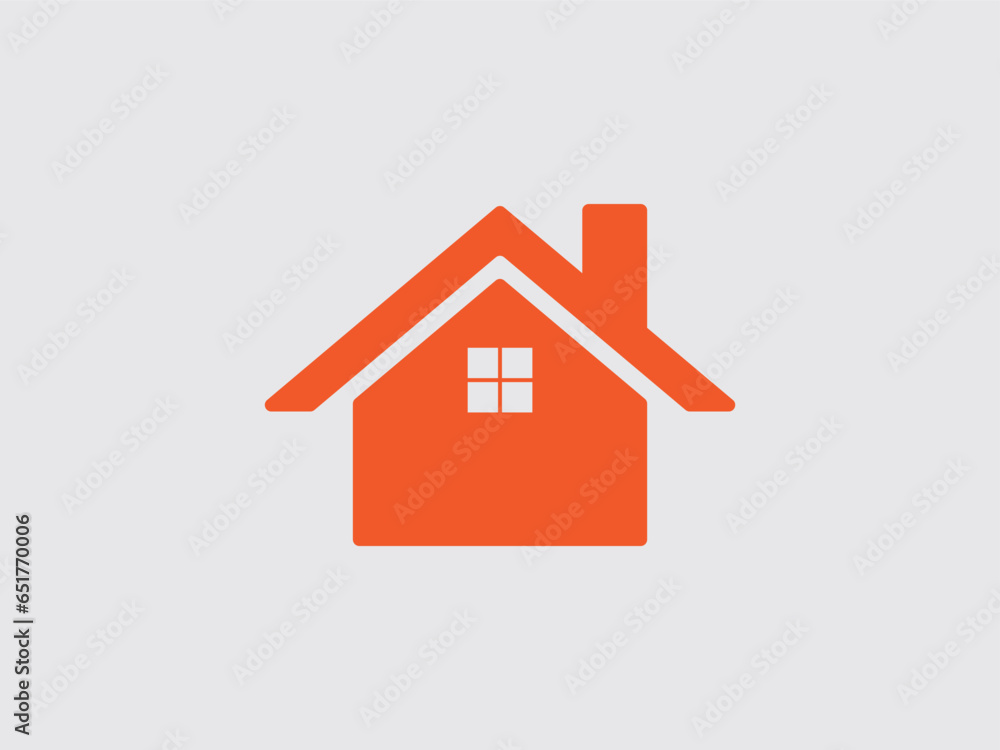 Top Home and House icon vector illustration. Top Home and House icon vector illustration.