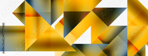 Captivating vector abstraction. Triangles interlock in mesmerizing dance, crafting dynamic geometric backdrop. Fusion of shapes and angles creates artful symphony of modern design