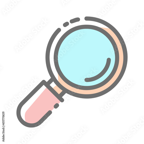 search luv browsing e commerce colored icon logo
