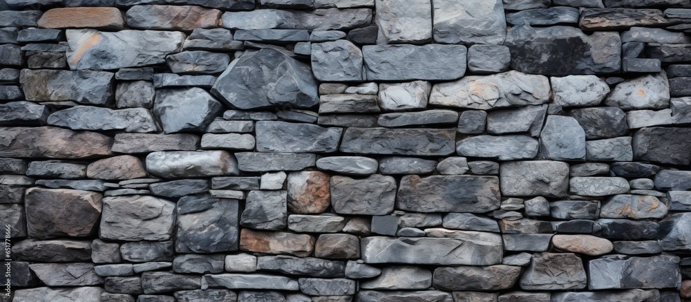 Using stone wall or floor texture as a background for abstract surfaces