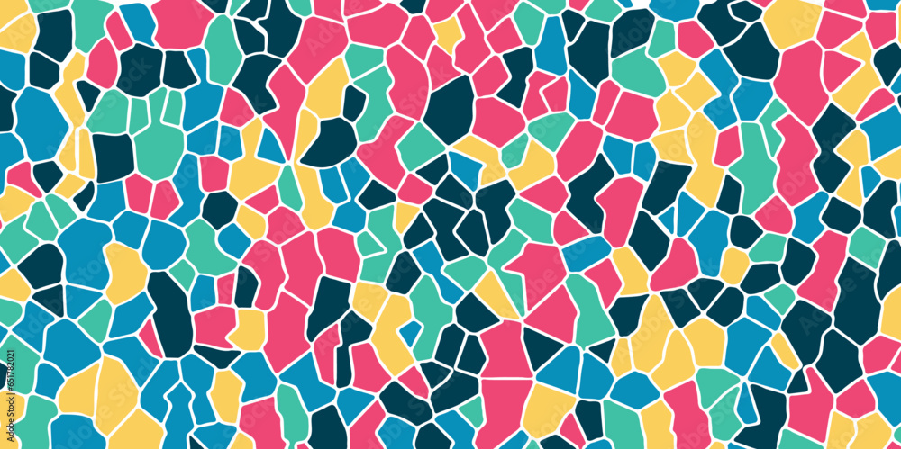 stained-glass seamless pattern with triangles stained-glass seamless pattern with triangles