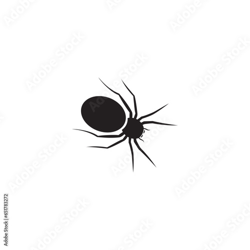 spider icon symbol sign vector