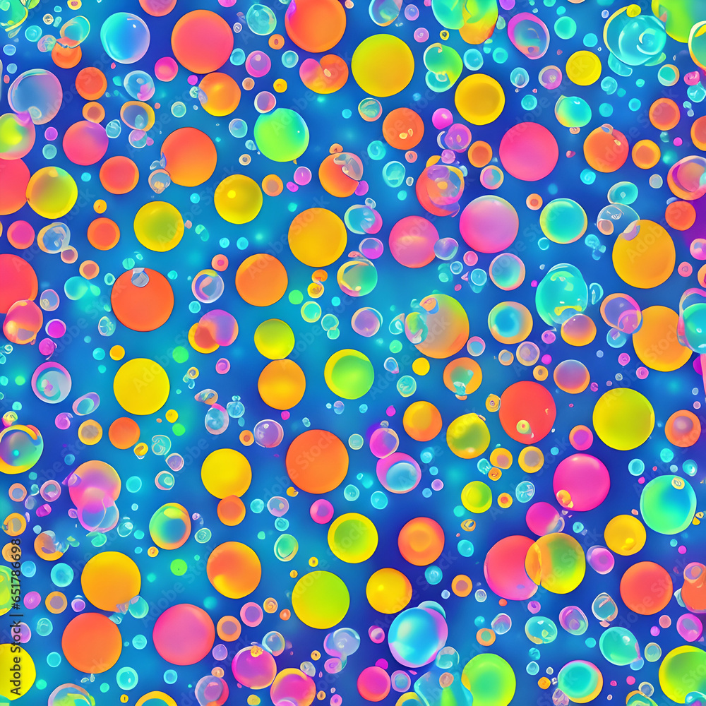 abstract background with bubbles
