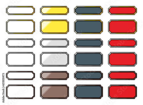 ドット絵 フレームセット02