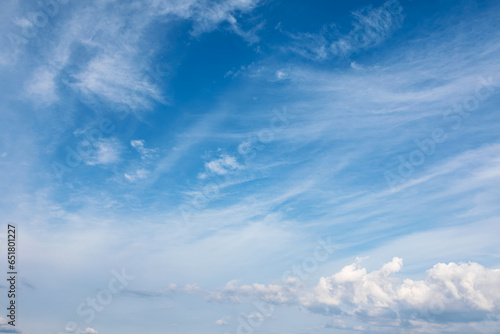 white cloud with blue sky background © spacezerocom
