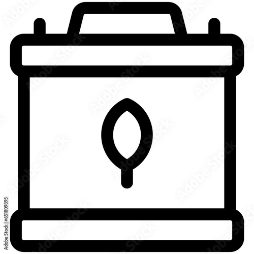accumulator icon illustration