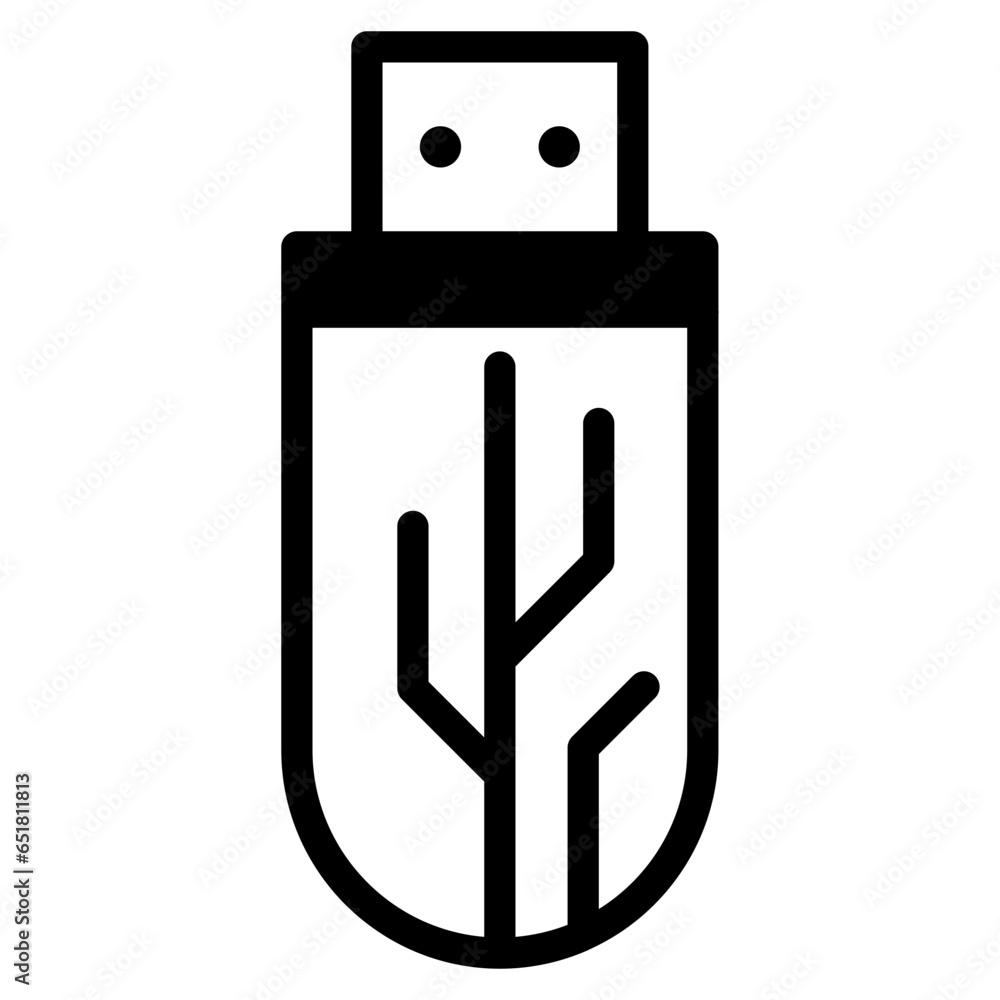 Usb Flashdisk. External Memory icon. Simple and isolated style Usb Flashdisk. External Memory icon. Simple and isolated style