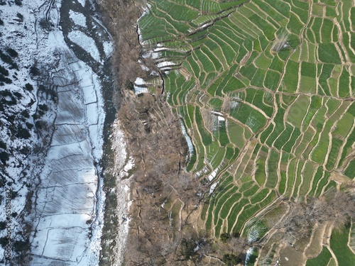 village in valley of Laghman photo