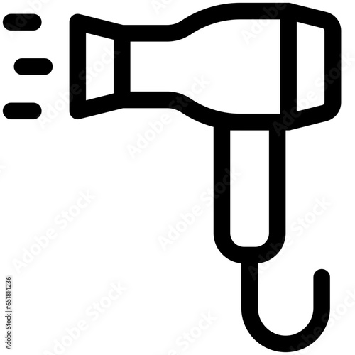 hairdryer icon illustration