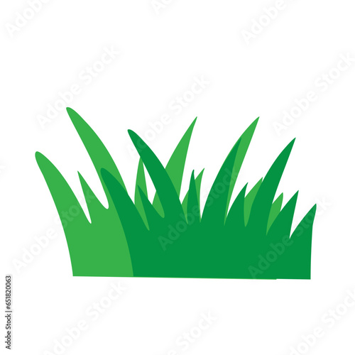 Simple Flat Green Grass